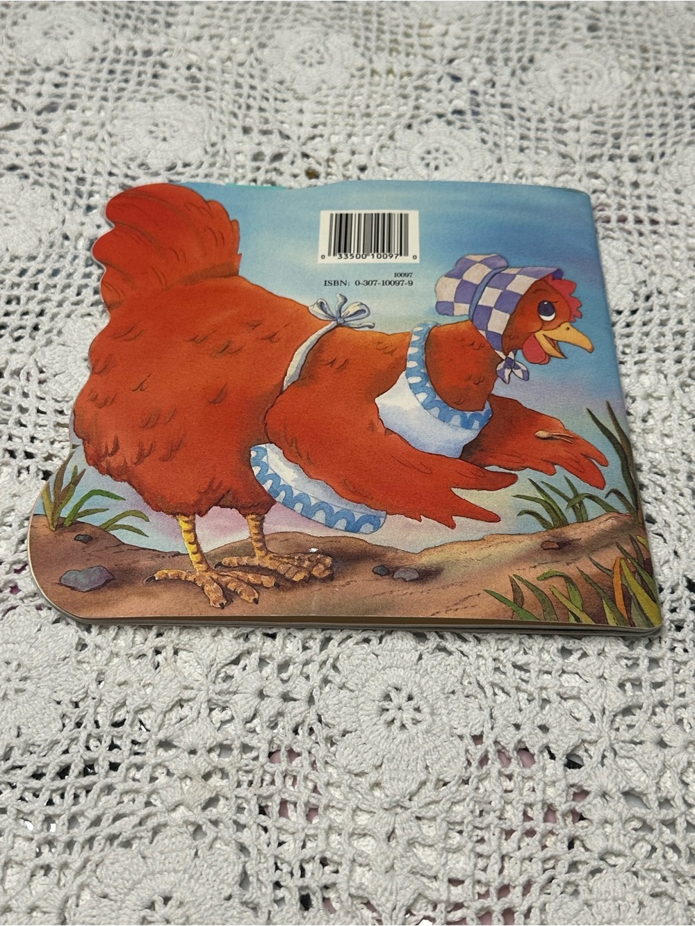 Vintage 1988 Little Red Hen Golden Super Shape Classic Book Lyn Calder - Picture 4 of 4